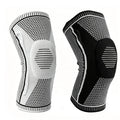 Silicone Knee Compression Sleeve with Side Stabilisers