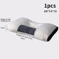 Ergonomic Zoned Neck Support Pillow for Back & Side Sleepers