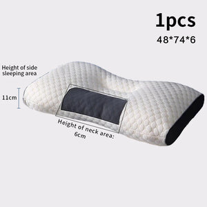Low 6 cm version of the ergonomic neck pillow